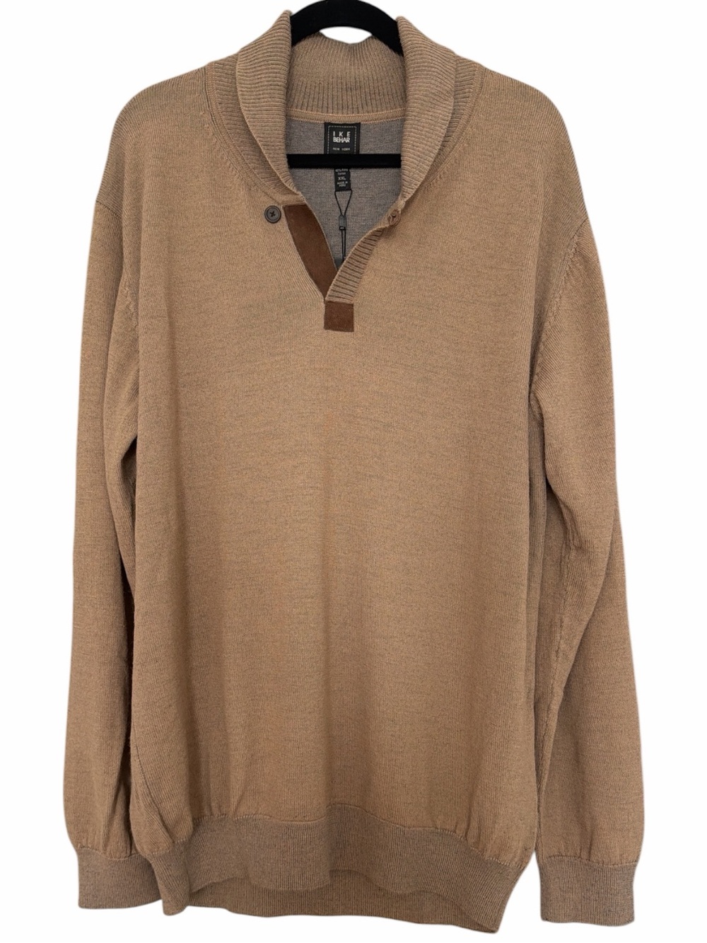 Ike Behar Luxury Blend Shawl Collar Sweater